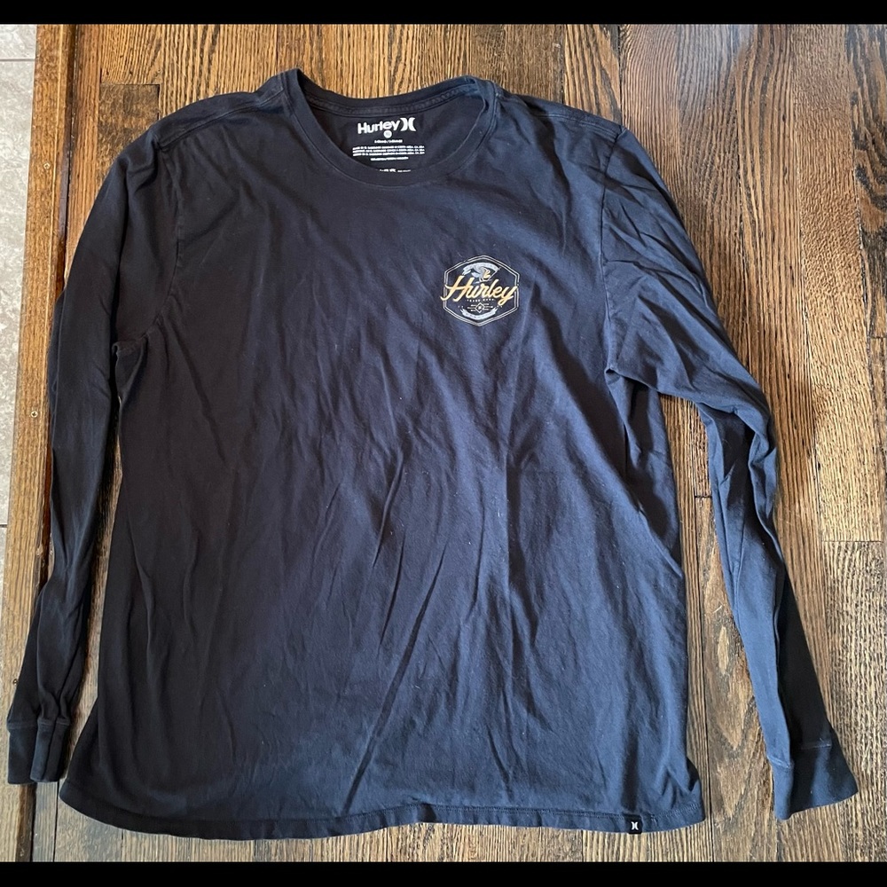 Hurley Long Sleeve Shirt Black XL
